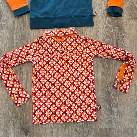 4 Funky Flavours Colors Of The World -Cardigan LS Shirt  Little Boys 134/140 - Picture 10 of 12